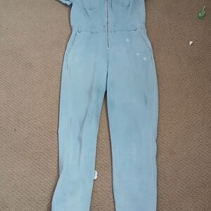 Haute Monde Light Blue Jumpsuit